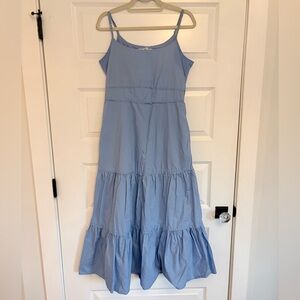 C&C California Sky Blue Maxi Dress